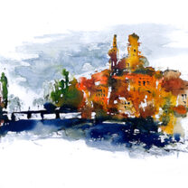 Erik Limmer Passau Altstadt Innaufwärts