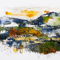 Originalkunst Erik Limmer - Bayerwald
